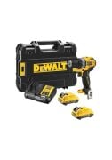 Dewalt DCD701D2-QW 12V 2.0 Ah Çift Akülü Kömürsüz Kompakt Akülü Vidalama
