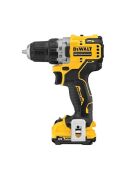 Dewalt DCD701D2-QW 12V 2.0 Ah Çift Akülü Kömürsüz Kompakt Akülü Vidalama
