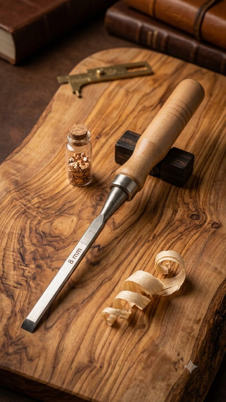 Ahşap Oyma 8 mm İskarpela