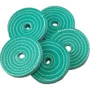 YEŞİL DİKİŞLİ BEZ 5 ADET 115 MM