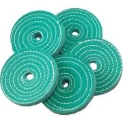 YEŞİL DİKİŞLİ BEZ 5 ADET 115 MM