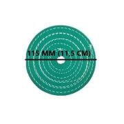 YEŞİL DİKİŞLİ BEZ 5 ADET 115 MM