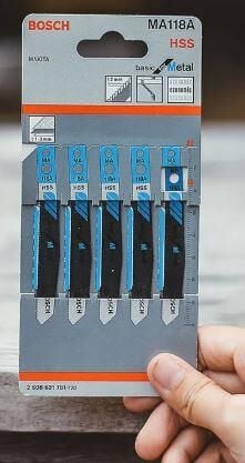Bosch Hss Metal Dekupaj Testere Bıçağı Ma 118 A 5 Adet