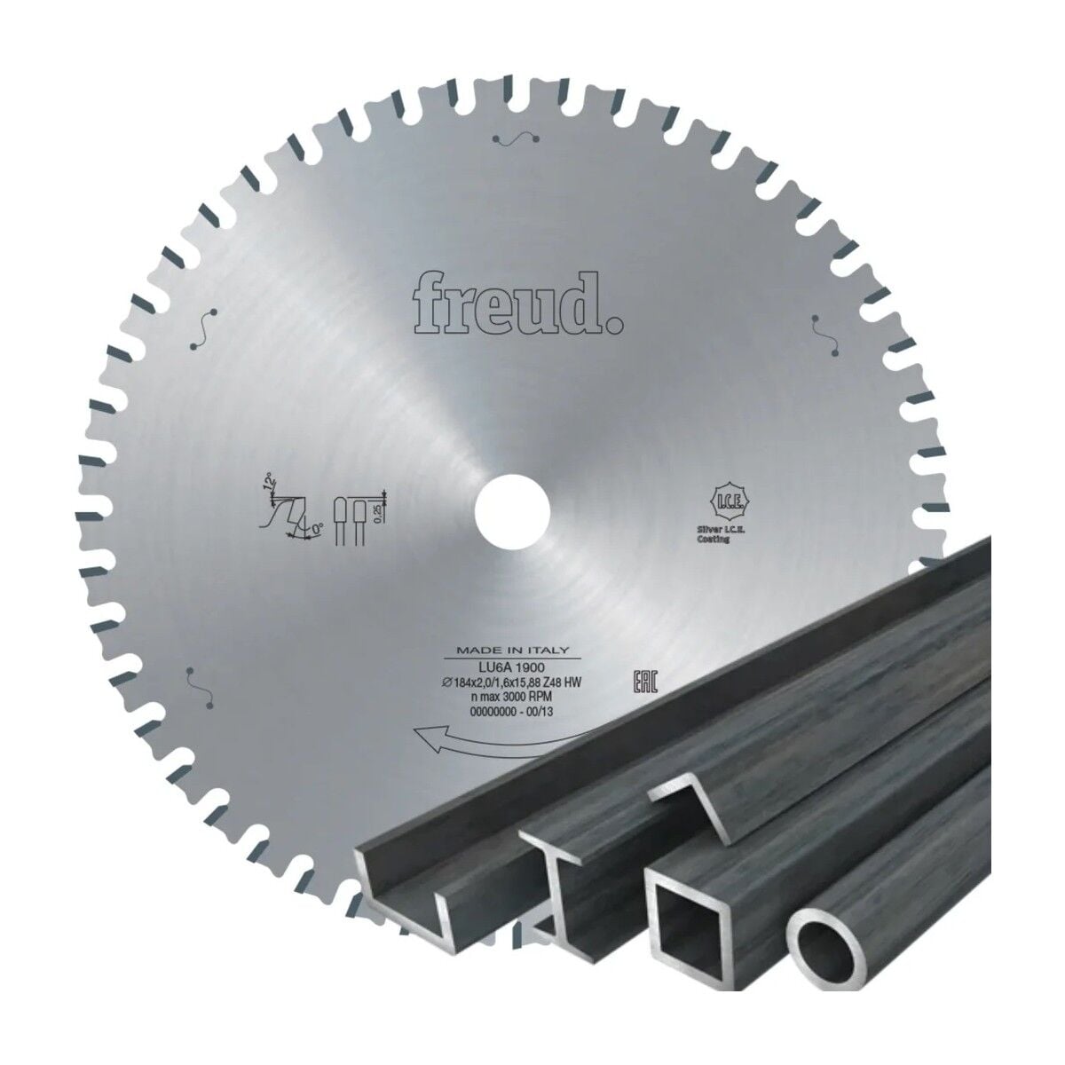 LU6A 1500 Demir Testeresi 355 x 25,4 x 72T