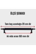 Özsan Erciyes Kulp Siyah 160 mm Kulp