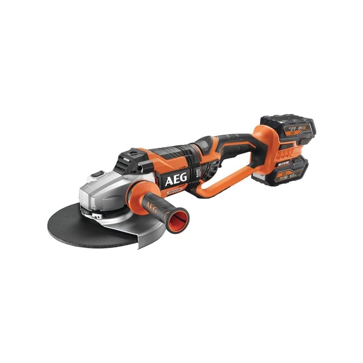 BEWS 18-230BL-602 6 Ah Çift Akülü Avuç Taşlama Makinesi
