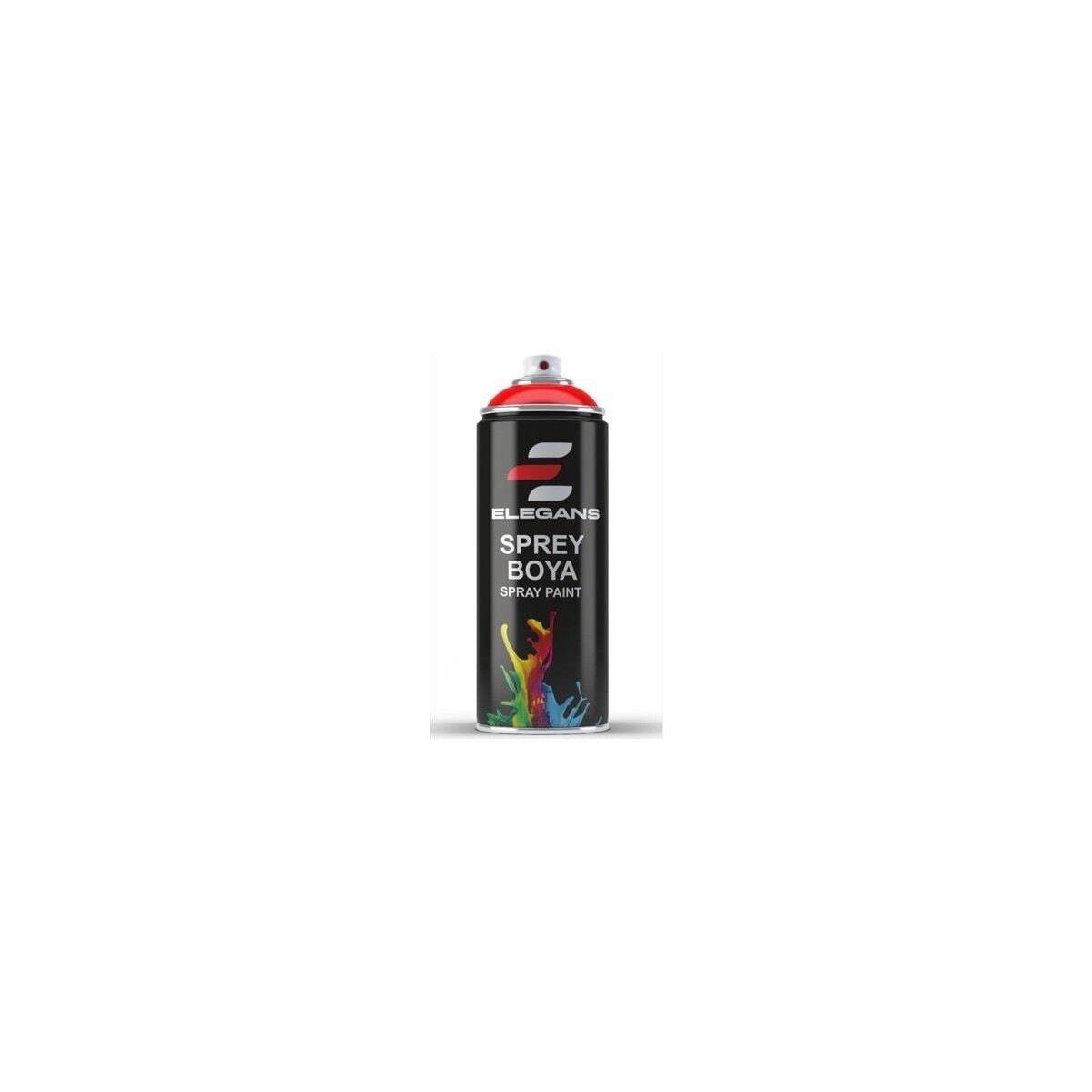 Elegans 9005 Parlak Siyah Sprey Boya 400 ml