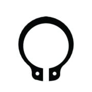 4 - 50 mm Çelik Dış Segman Çeşitleri DIN 471 471*13