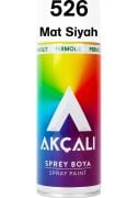 Akçalı 526 Mat Siyah Sprey Boya