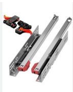 Ultimade Slide 40 cm Kısmi Açılım Çekmece Rayı+MANDAL DAHİL