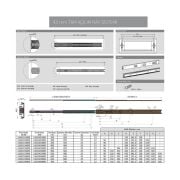 Galvanizli Teleskopik Çekmece Rayı 35X350
