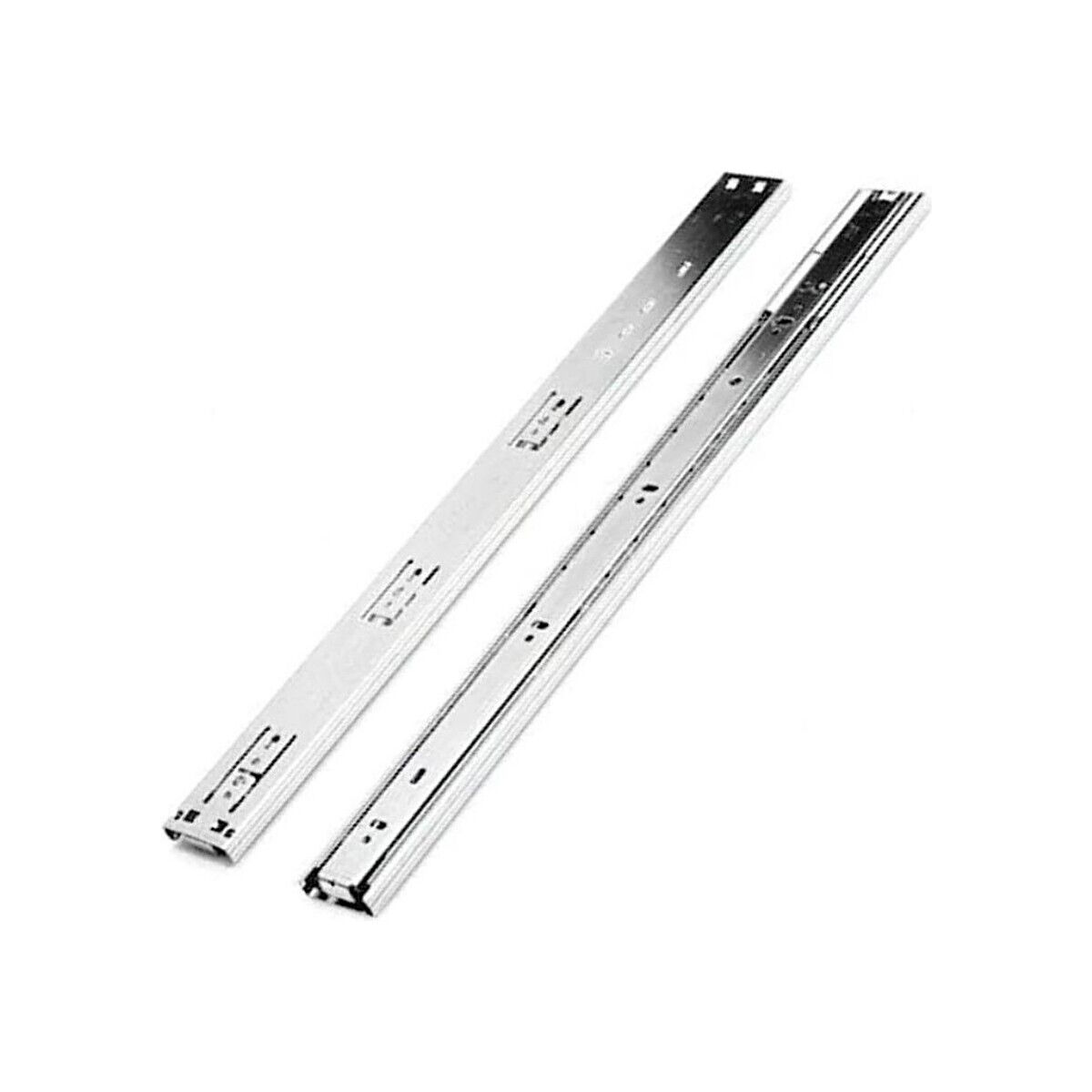 Galvanizli Teleskopik Çekmece Rayı 35X500