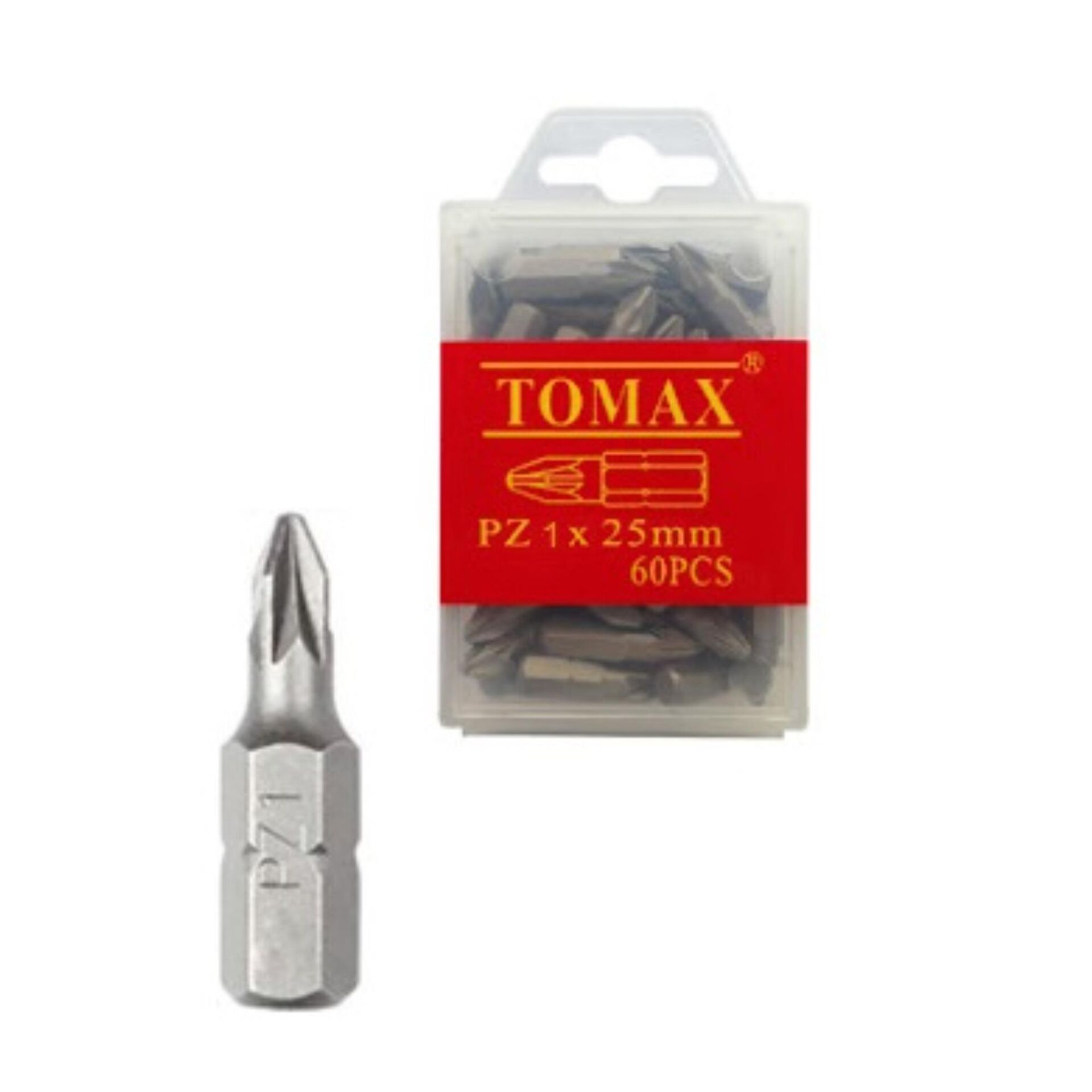 Tomax Yıldız Bits Uç  Ph 1 x 25 - (60 Adet)