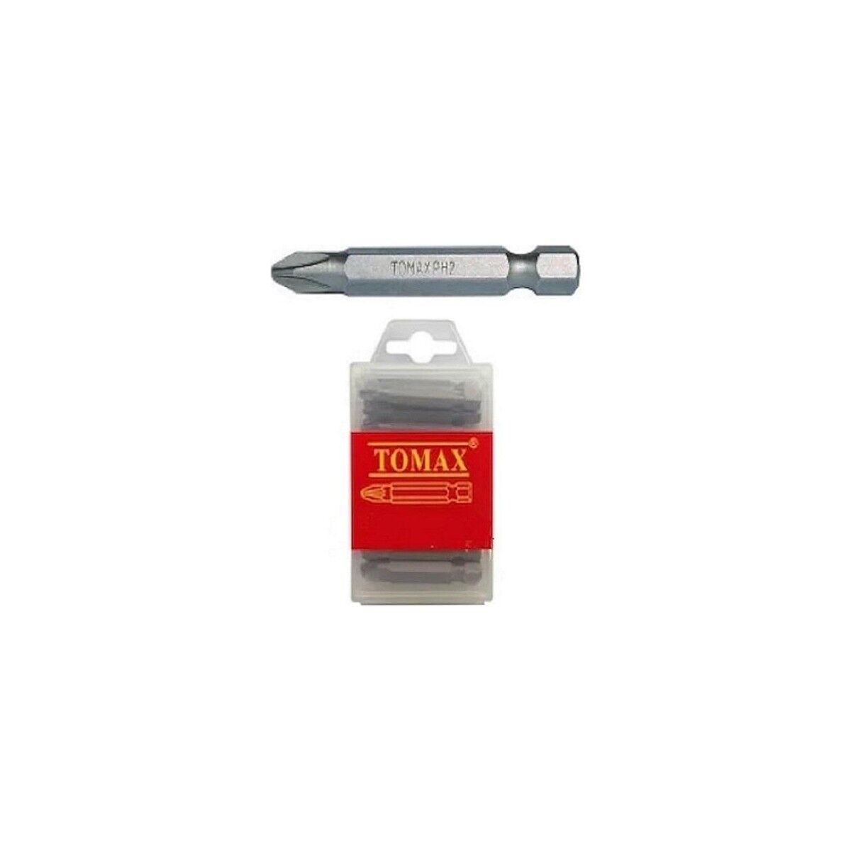 Tomax Ph 2*50 Yıldız Bits Uç -06002050-1 Paket=30 Adet