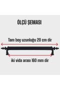 Özsan Erciyes Kulp Siyah 160 mm Kulp