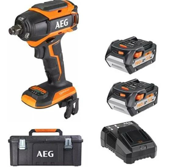 Aeg Bss 18C12ZB6-502 Kömürsüz Akülü Darbeli Somun Sıkma 4937472012