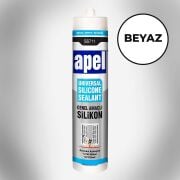 Apel Genel Amaçlı Beyaz Silikon 280 ml/320 gr (10 ADET)