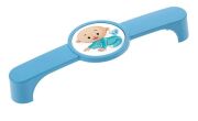 Çocuk Odası Mavi Bebek Dolap Mobilya Kulp,Düğme,Askı 1 Adet (Sert Plastik) KULP