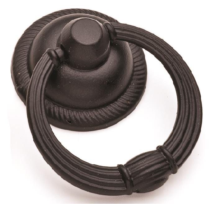 Özsan Halka Sallama Sallama Siyah Mobilya Dolap Çekmece Kulp