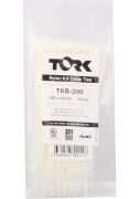 Tork TRK-100-2,5mm Beyaz 100lü Kablo Bağı
