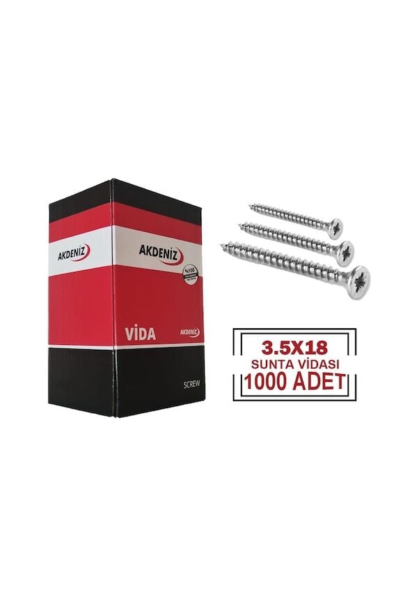 3,5x18 Sunta Vidası 1000 Adet