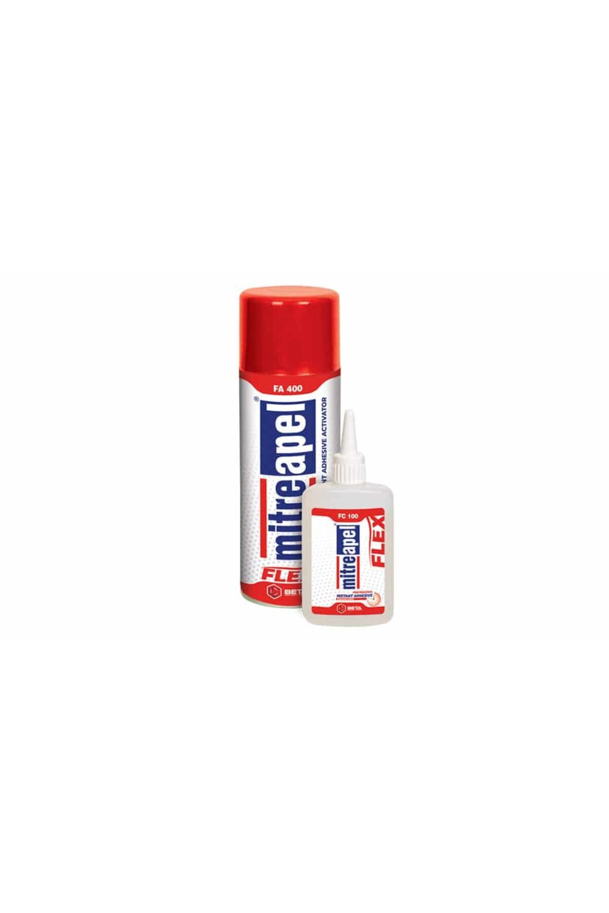 Mitre Flex Hızlı Yapıştırıcı 400 ml Kırmızı Mdf