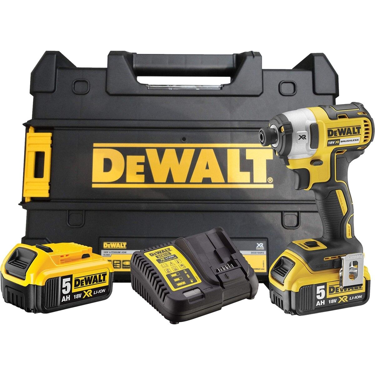 DCF887P2 Darbeli Vidalama Kömürsüz 18V 5.0Ah