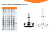 Bombeli Krom Kaplamalı Tezgah Tamponu Çeşitleri