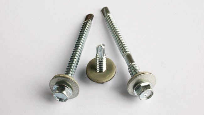 Trapez (Çatı) Vida Çeşitleri 38 mm - 5,5 mm - 5 mm Deler