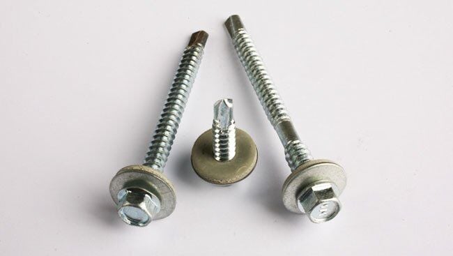 Trapez (Çatı) Vida Çeşitleri 6,3 mm - 25 mm - 5 mm Deler