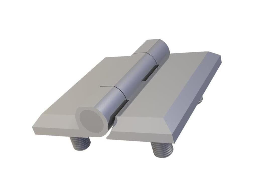 40x40 Krom Yaprak Menteşe Vidalı