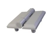 40x40 Krom Yaprak Menteşe Vidalı