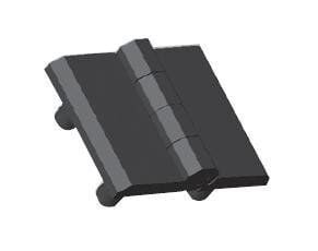 40x40 Statik Boyalı ve Vidalı Yaprak Menteşe