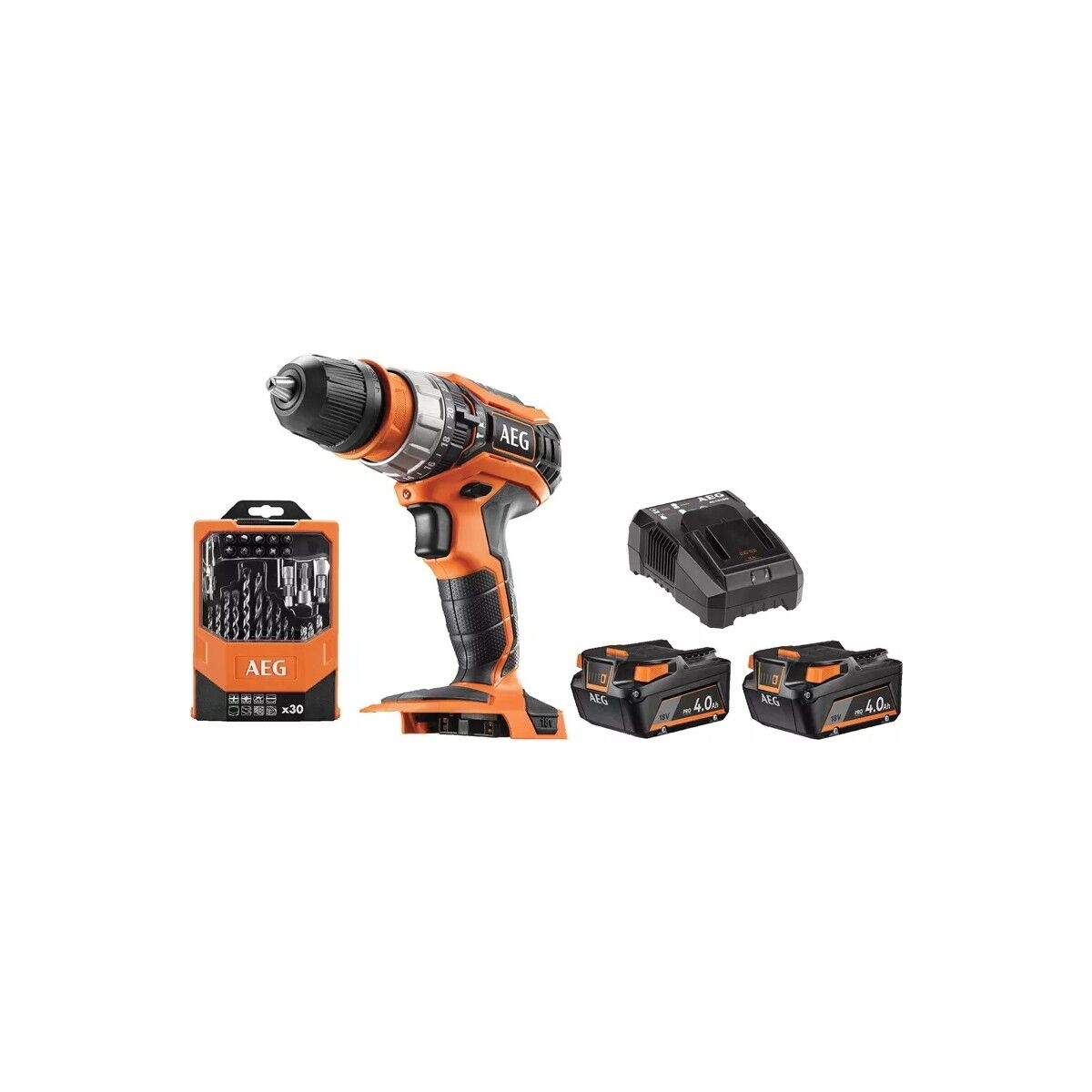 Bsb 18C2XLI-402CA 18V 4.0AH Çift Akülü Darbeli Matkap Vidalama