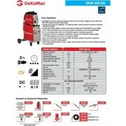 Gedik Kaynak GeKaMac GKM 350-2G Gazaltı Kaynak Makinesi