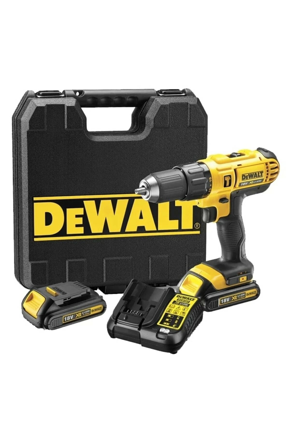 Dewalt Dcd776s2-tr 18v/1.5ah Li-ion Çift Akülü Profesyonel Darbeli Matkap