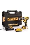 Dewalt Dcd796d2-qw 18v/2.0ah Li-ion Çift Akülü Kömürsüz Profesyonel Darbeli Matkap