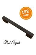 Kale Kulp Alüminyum 192mm Mat Siyah (dolap Çekmece Mobilya Mutfak)