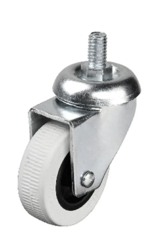 Hırdavatım 50x20 Çift Bilyalı Vidalı Tekerlek (4 Adet)