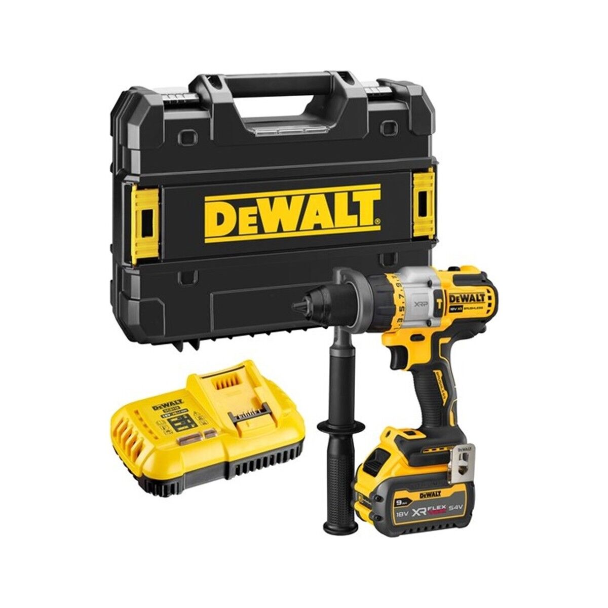 DCD999X1 Darbeli Matkap Tek Akülü 18V 9.0Ah