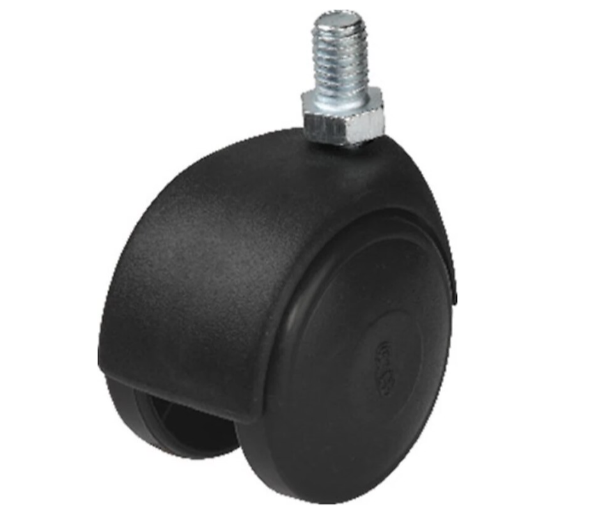 Hırdavatım Plastik Büyük Vidalı Tekerlek (4 Adet)