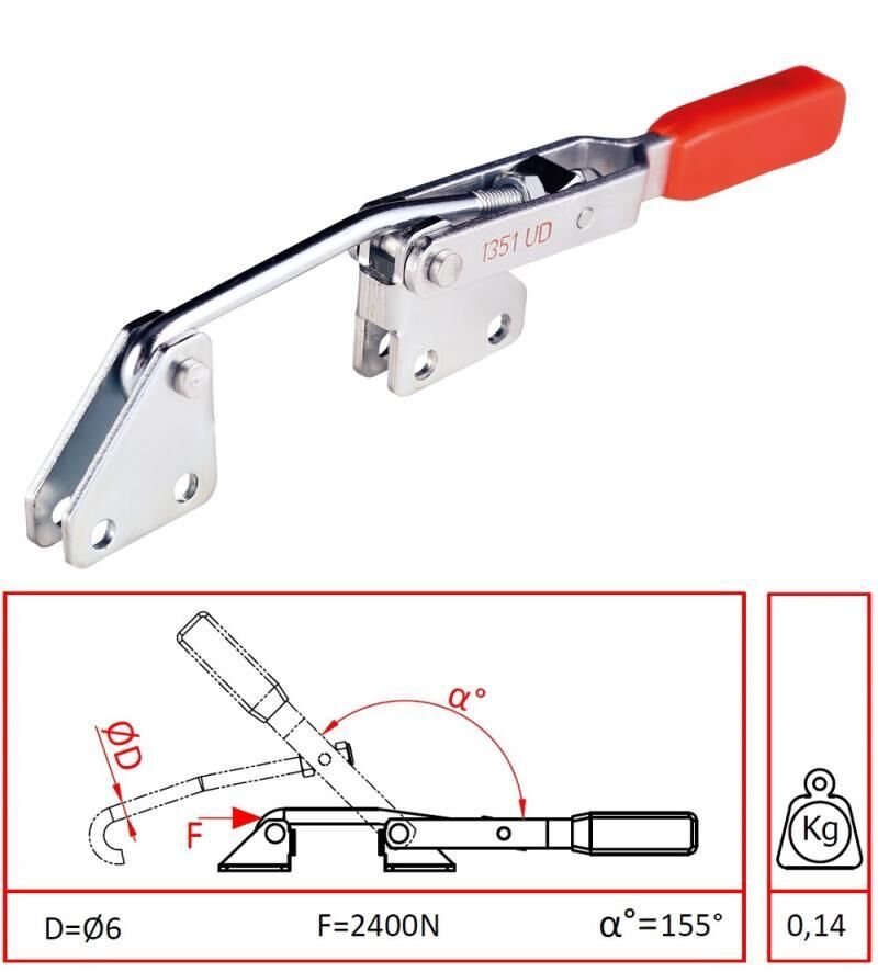 Enigma  1351 UD Kancalı Klemp (13306 D)
